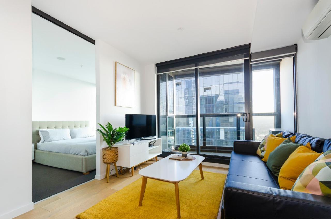 2Br Cbd Pad, City Views, Free Parking, Pool, Gym Melbourne Eksteriør bilde