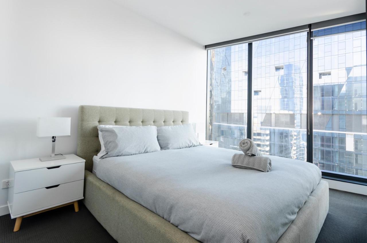 2Br Cbd Pad, City Views, Free Parking, Pool, Gym Melbourne Eksteriør bilde